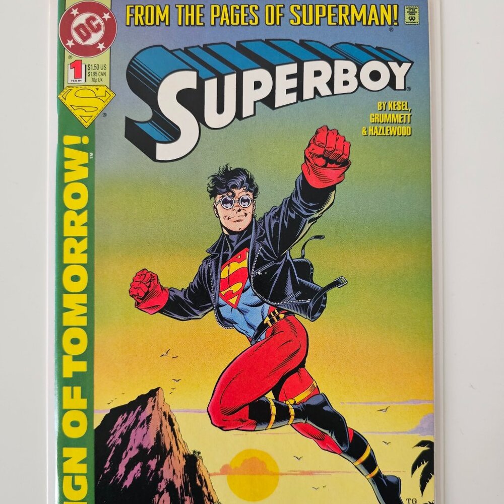 SUPERBOY #1 Feb 1994 DC Comics From The Pages Of Superman! VF/NM